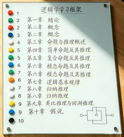 逻辑学第三版章节结构